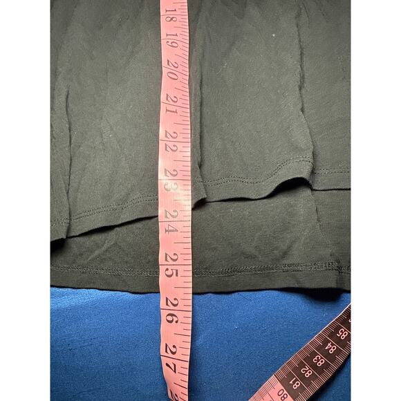 Eileen Fisher black sequin 100% silk 3/4 sleeve top womens large luxury career - Picture 7 of 8